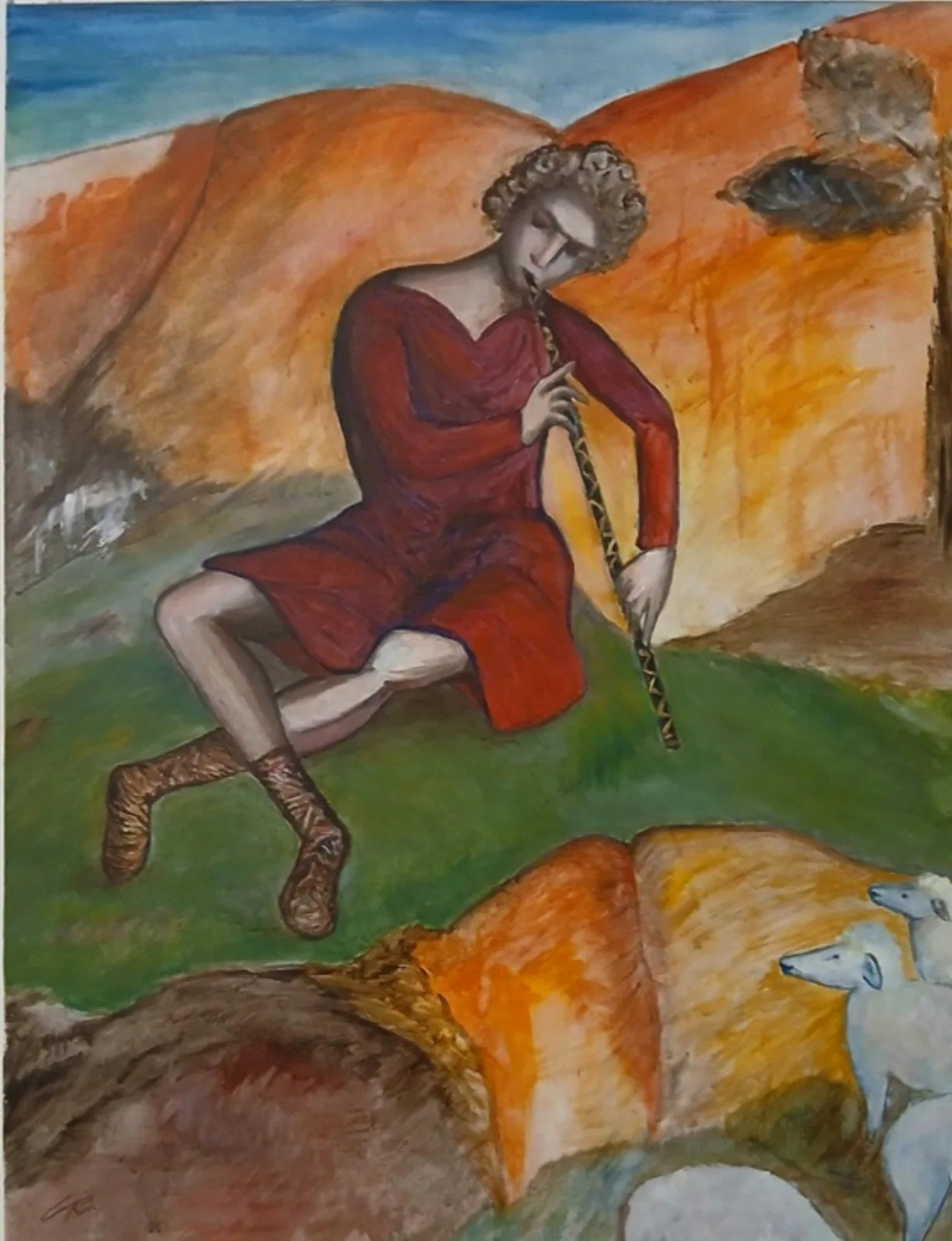 Dove il flauto accende l'anima del gregge — Colette Fisher