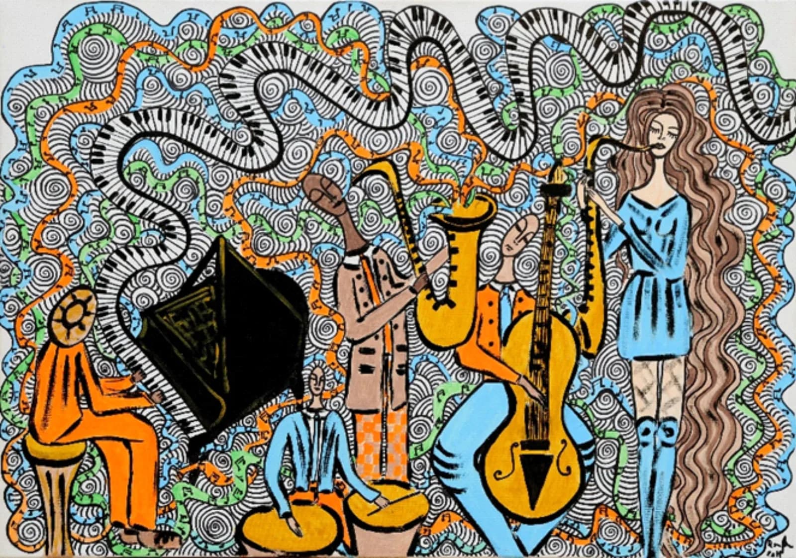 Jazz band — Rosetta Giombarresi