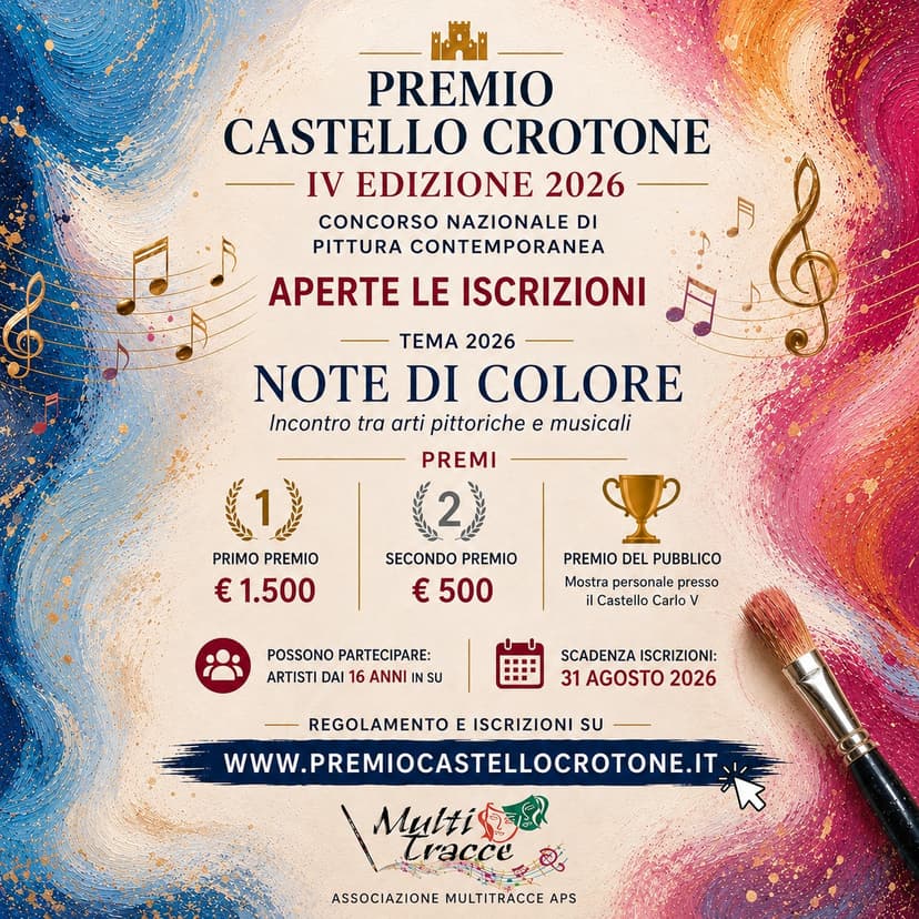 Locandina Premio Castello 2026